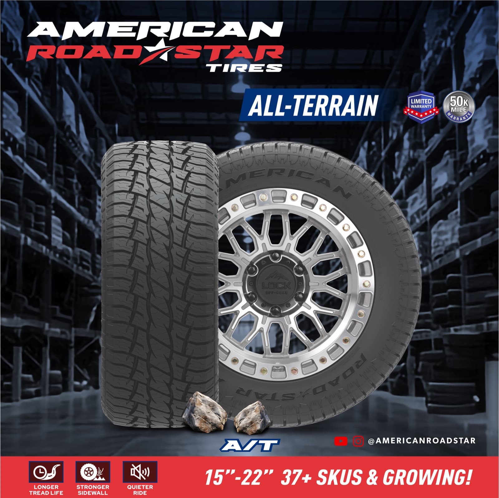 American Road Star A/T all-terrain SUV tyre