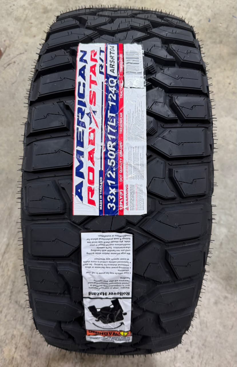 American Road Star R/T 33x12.50R17LT